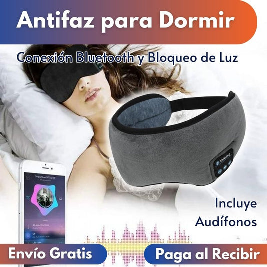 Antifaz para dormir con Auriculares Bluetooth